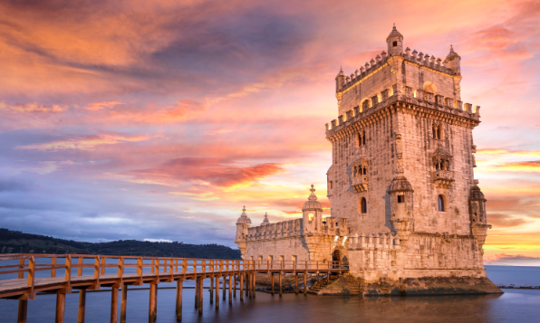 Tour de Belém Lisbonne, accessible PMR esplanade