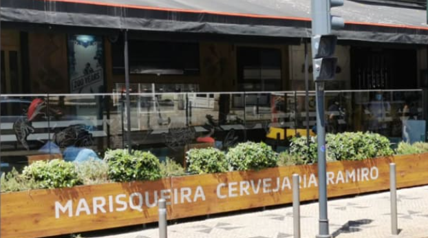 Cervejaria Ramiro Lisbonne, fruits de mer accessible PMR