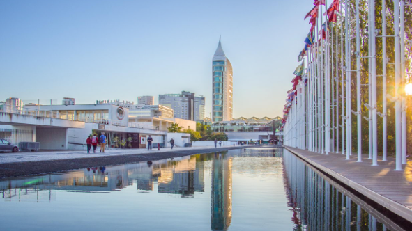 Parque das Nações Lisbonne, quartier moderne accessible PMR