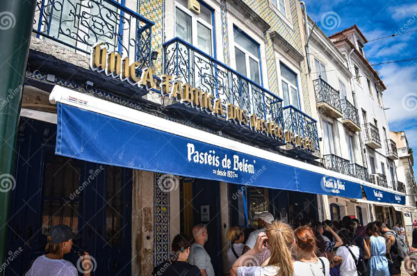 Pastéis de Belém Lisbonne, pâtisserie accessible PMR